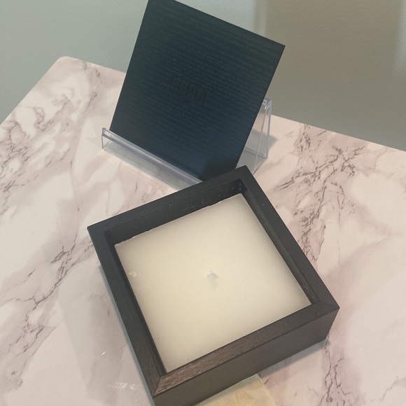 FENDI Wooden Box with removable candle NWOT - Picture 4 of 4